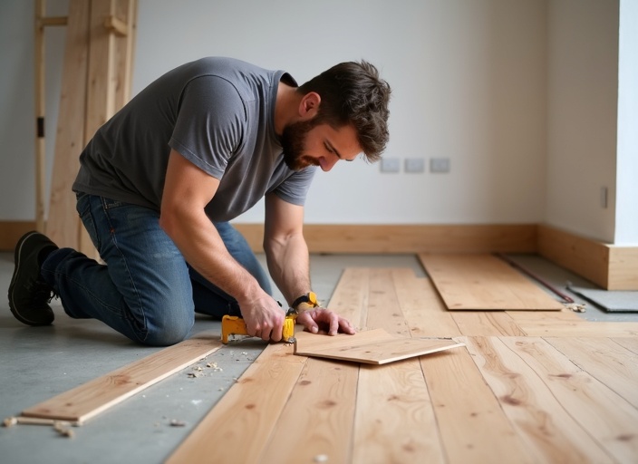 Bodenverlegung - Parkett, Laminat, Vinyl