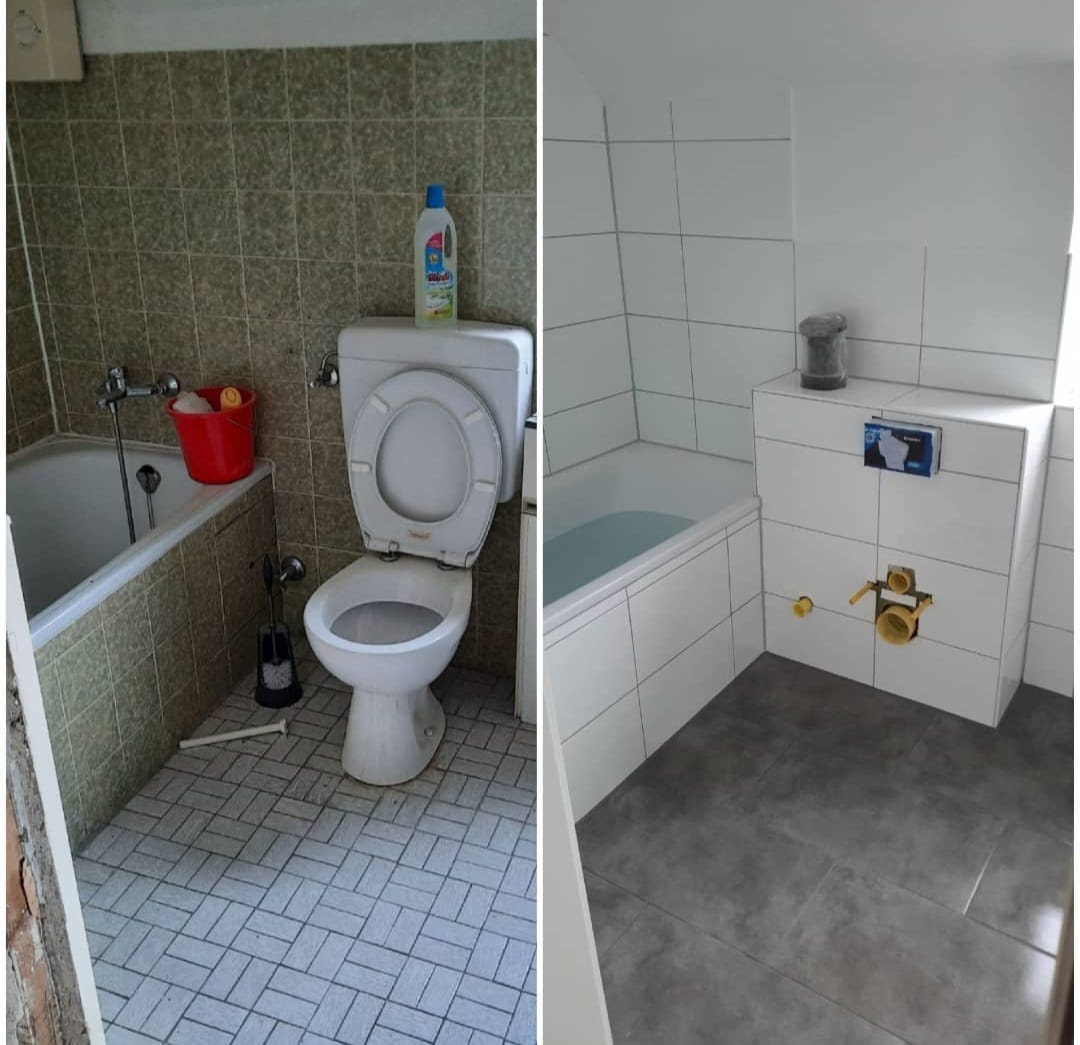 Badezimmer Renovierung — Projekt